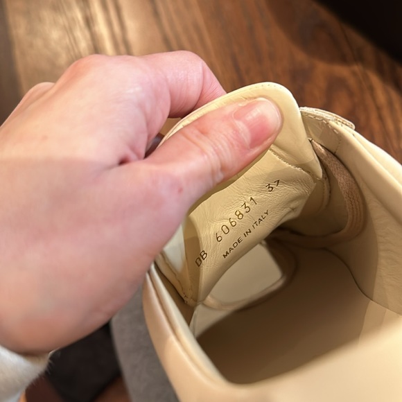 Saint Laurent YSL Andy low top sneakers size 37 tan - Picture 10 of 12